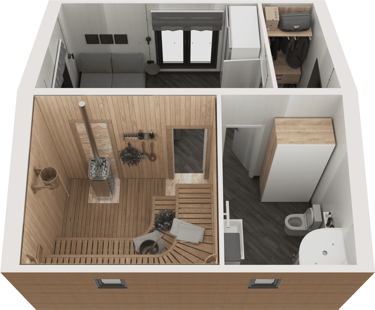 проект бани